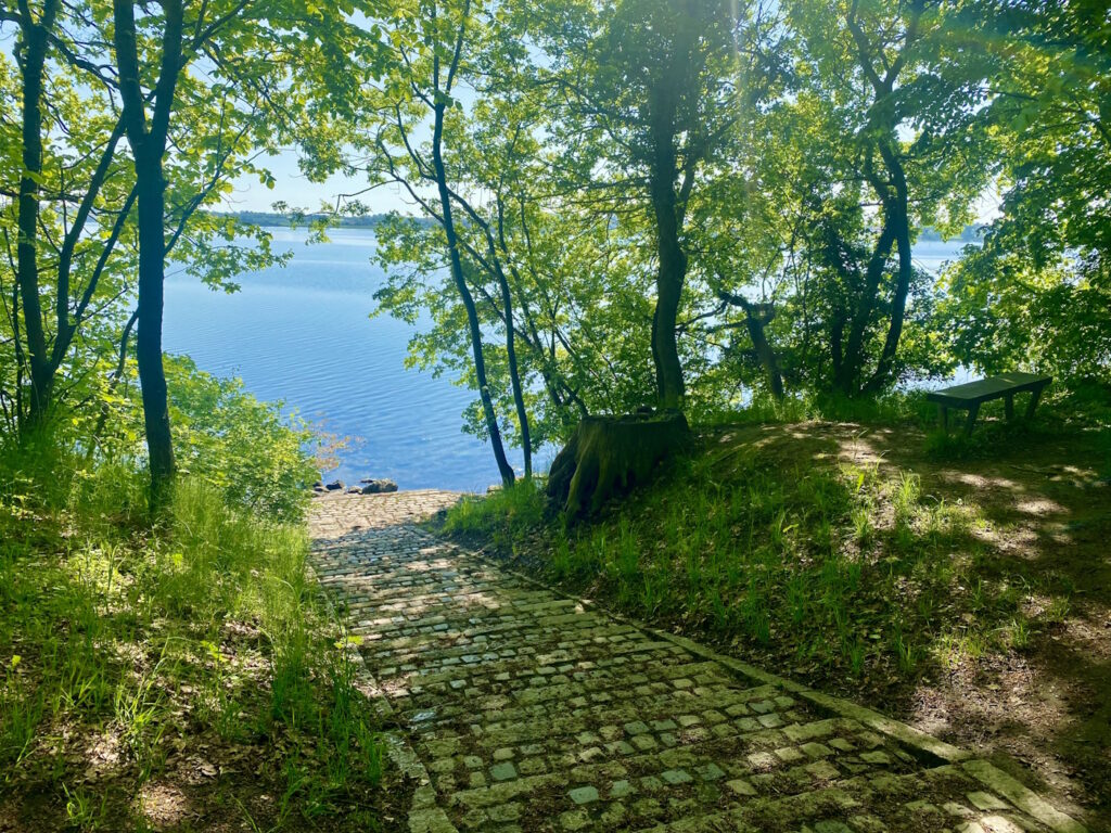 Trappen ned til Skælskør Nor